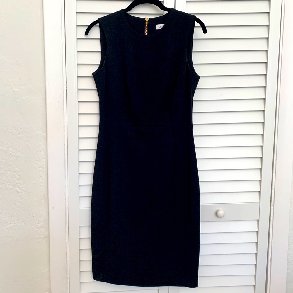 Calvin Klein Black Dress Sz 4